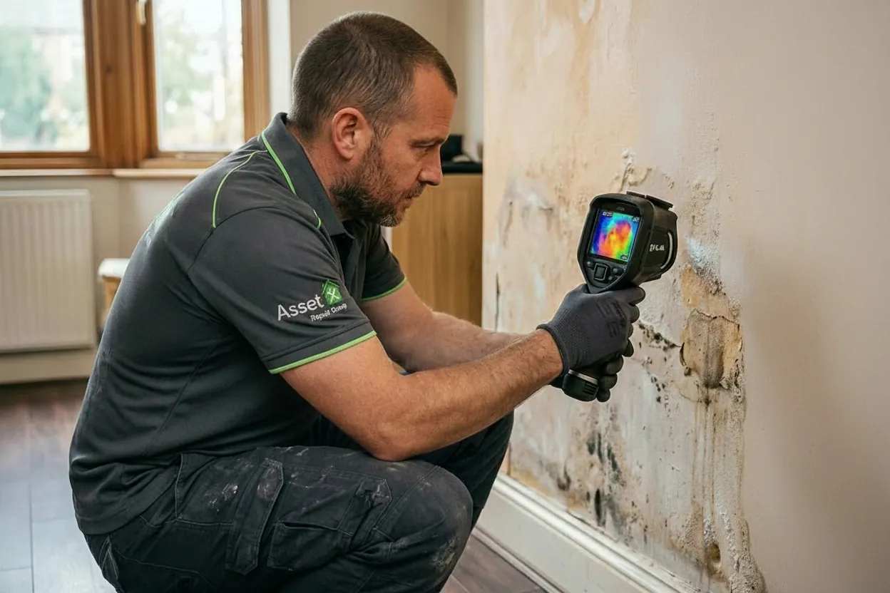Thermal imaging leak detection by Asset Repair Group